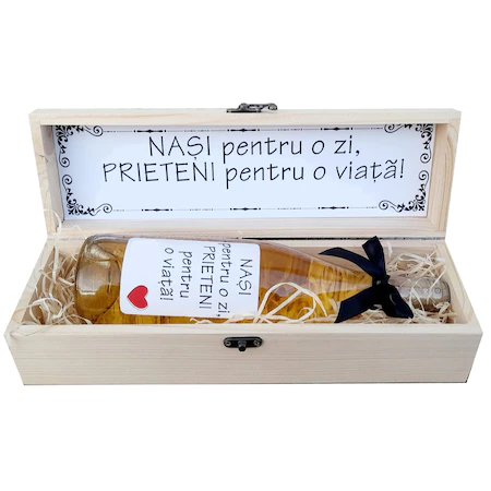 cutie de vin personaliata