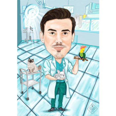 tablou canvas caricatura