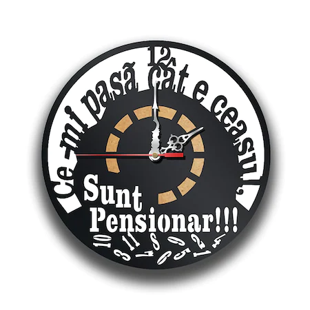 ceas personalizat pensionare